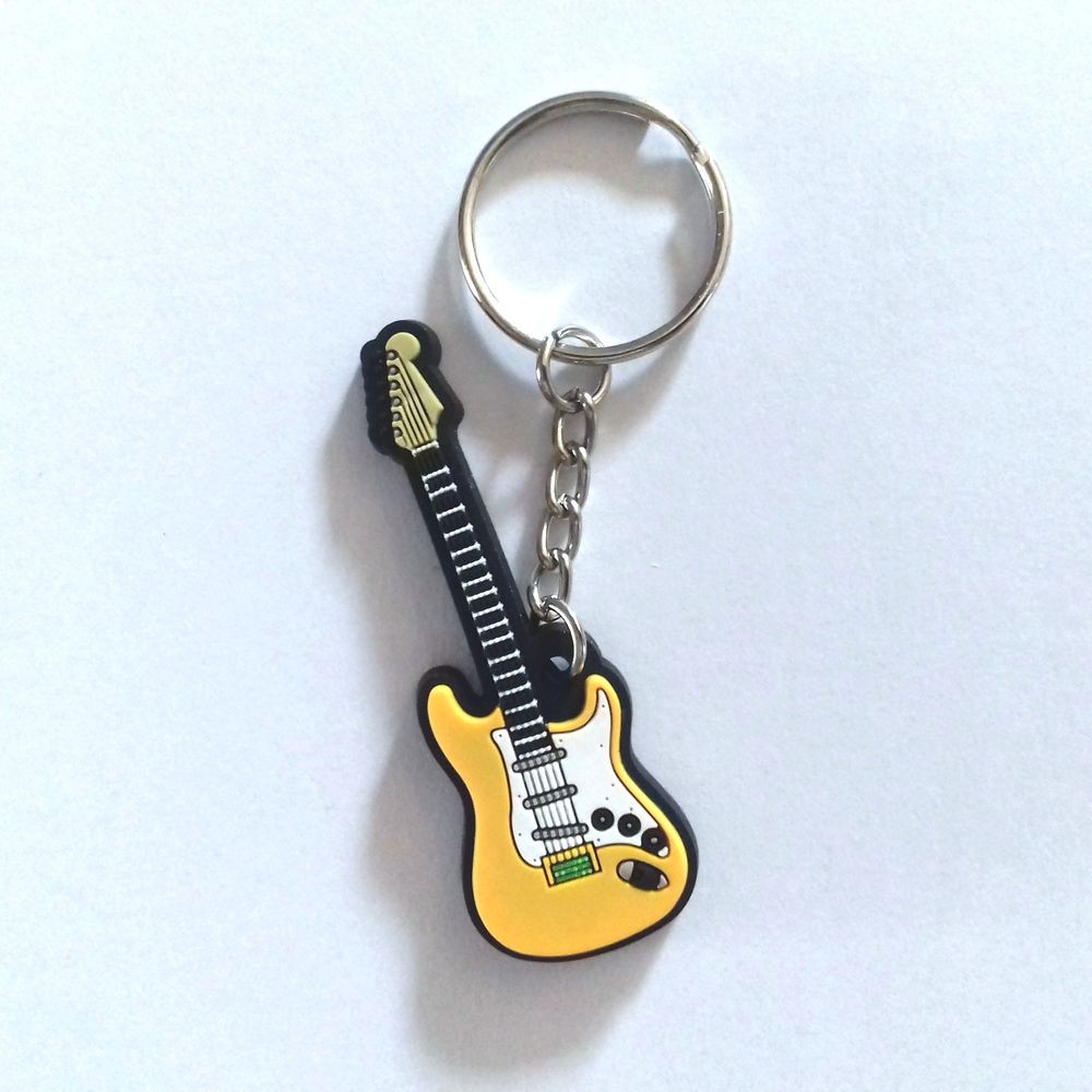 Mini guitare porte clé