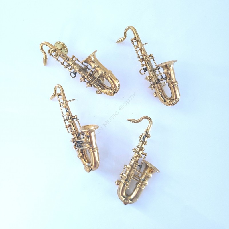 YIN Épingle cadeau Mini Broche d'instrument de Musique en Forme de Saxophone  Broche de Collection Cadeaux(Or) YN013 - Achat / Vente saxophone Épingle  cadeau Mini Broche d'i 