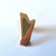 Pins harpe miniature