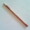 Crayon gris clavier piano rouge doré avec gomme