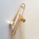 Pins trombone miniature